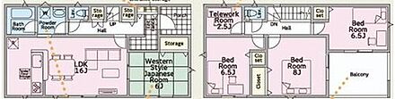 和室は、お子様を遊ばせたりお昼寝のお部屋に最適です！キッチンから直線で繋がっておりますので、お料理をしながら様子を見守ることが出来ますのでとても安心です！ 