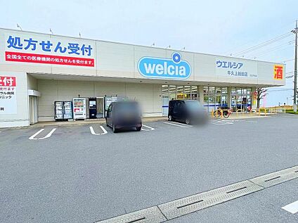 ウエルシア牛久上柏田店 1000m (徒歩13分・車で2分)