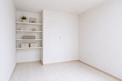 洋室 可動棚