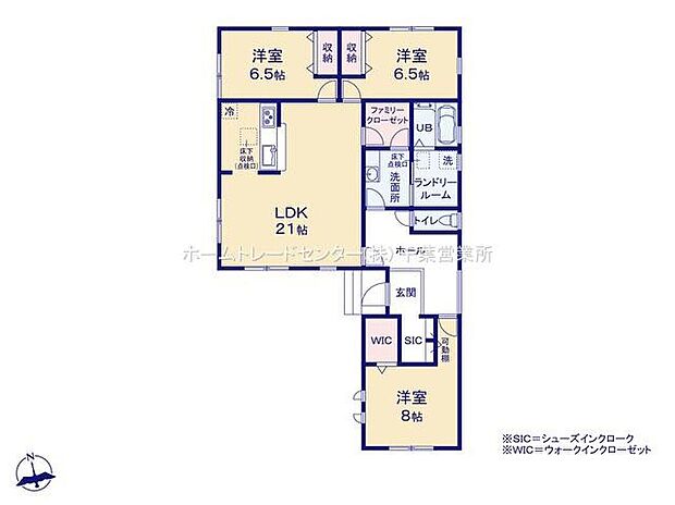 (2号棟)、価格2690万円、3LDK、土地面積190.1m2、建物面積105.99m2