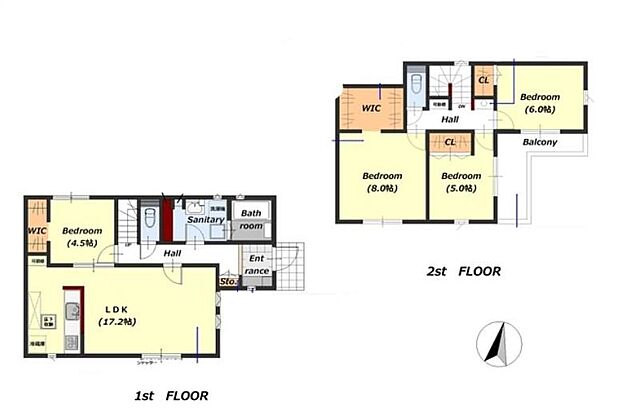 (1号棟)、価格3490万円、4LDK、土地面積156.46m2、建物面積105.58m2