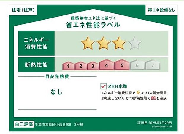 【【省エネ性能ラベル】】販売住戸が複数の場合、本ラベルは特定の住戸の性能を示すものであり全ての住戸の性能を示すものではありません。

