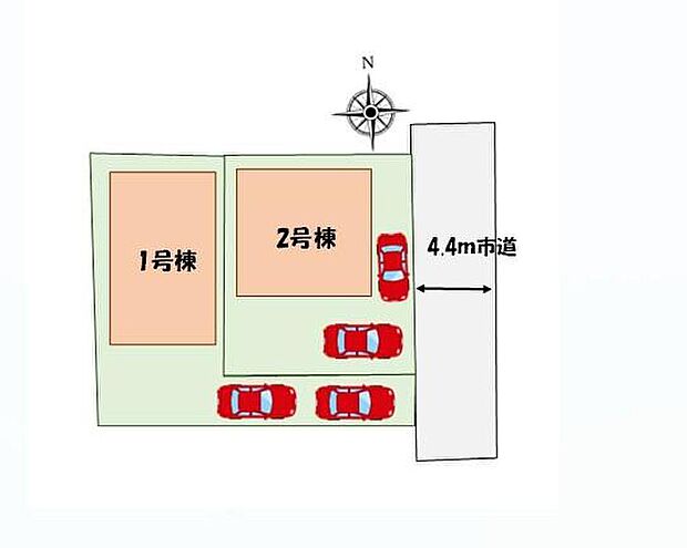 【全体区画図】周辺は商業施設や教育施設もあって子育て世帯にもおススメな環境です♪