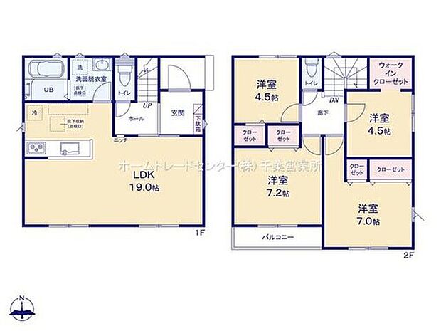 【4LDK】ご家族が集う空間と、個の時間を大切にする居室をしっかり分け合える2階4居室プラン♪
ゆとりある空間で解放感があるリビングです♪採光にも優れていて過ごしていて気持ちのいいリビングです!