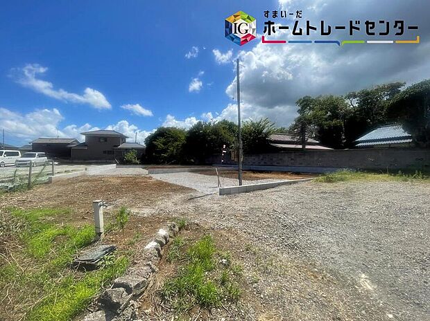 【現地外観写真】◆資料送付・ご見学即対応！建物完成しておりますので、室内ご内覧いただけます♪ご不明点等、スタッフがしっかりと説明させていただきますので、安心して現地をご覧ください