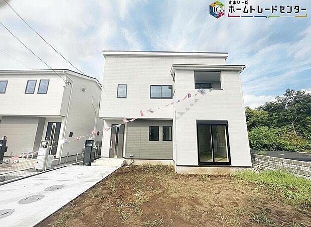 【現地外観写真】◆休日にご家族揃ってご見学はいかがでしょうか♪実際の現地を見てみると図面などではわからない、新たな発見もありますのでまずはお気軽にお問い合わせください♪