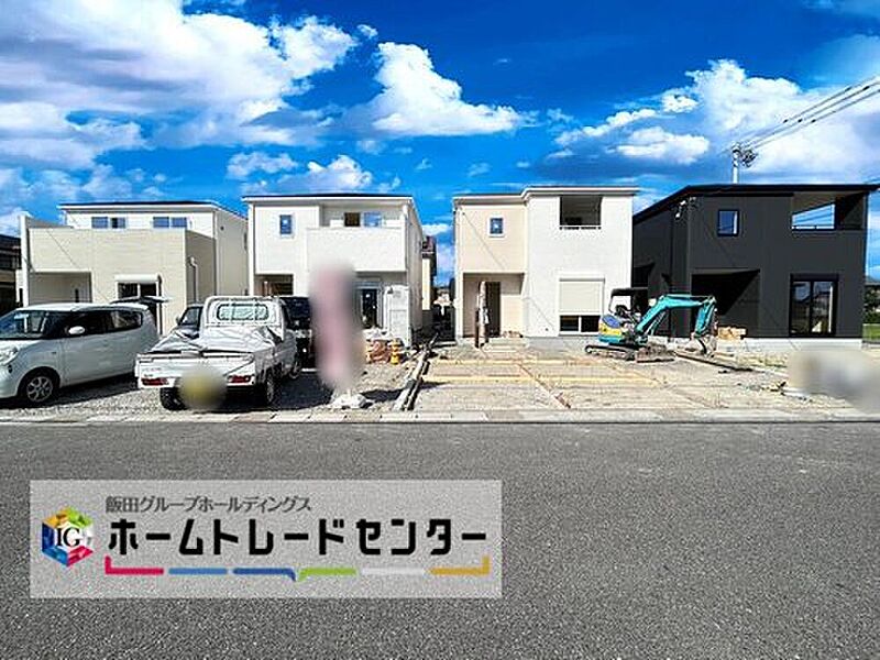 １～４号棟
全４棟　堂々完成いたしました！ぜひ現地にて、実際の建物・街並み・日当たり等ご確認下さい♪お問い合わせはお気軽に☆