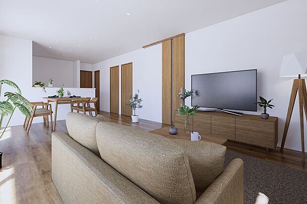 参考プラン、内観イメージCG
建物価格:2,409万円・面積:106.00m2
間取りは変更可能です!