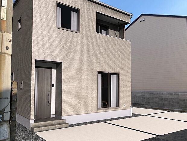 3台駐車できるカースペース。間取りは4LDKと、プライベートスペースをしっかり確保しつつ、楽しい家族団らんもできる広々15帖のLDKがある住まいです。※画像はイメージです。