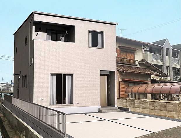 2台駐車できるカースペース。間取りは4LDKと、プライベートスペースをしっかり確保しつつ、楽しい家族団らんもできる広々15帖のLDKがある住まいです。※画像はイメージです。