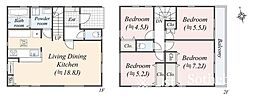 【海老名市国分南２丁目　新築戸建　全2棟】