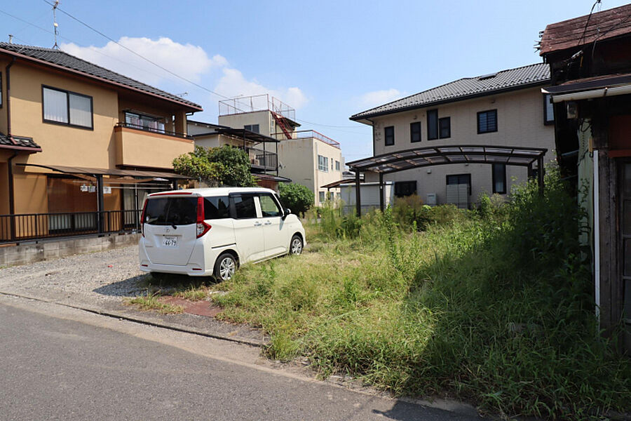 前面道路　