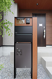 宅配ボックス付きポスト