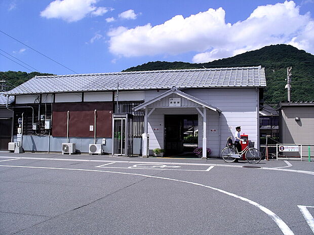 姫新線「余部駅」（約1,200m）
