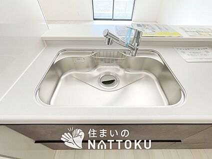 浄水器内臓型ハンドシャワー付シンク