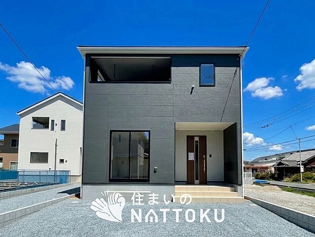 【現地写真(外観)【3号地】】耐震等級最高「3」取得で基準の1.5倍の性能・耐震強度で安心できます。