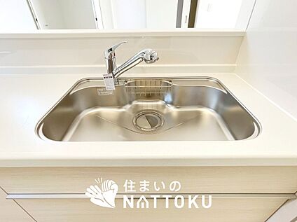浄水器内臓ハンドシャワー付シンク