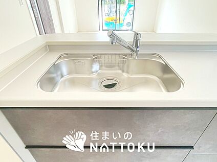 浄水器内臓型ハンドシャワー付シンク
