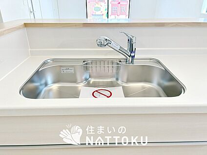 浄水器内臓ハンドシャワー付シンク