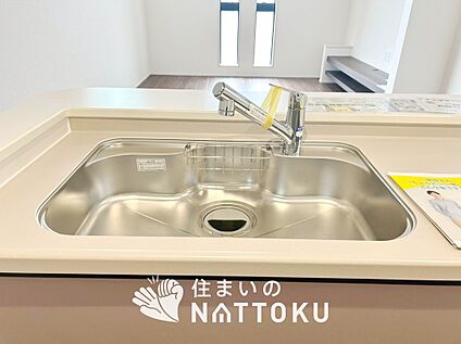浄水器内臓型ハンドシャワー付シンク