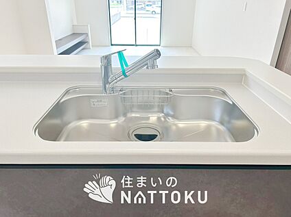 浄水器内臓型ハンドシャワー付シンク