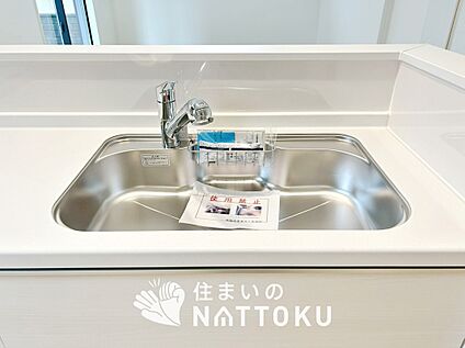 浄水器内臓ハンドシャワー付シンク