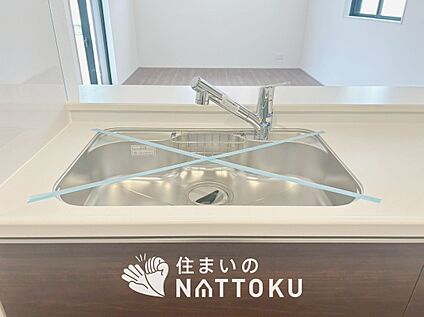 浄水器内臓型ハンドシャワー付シンク