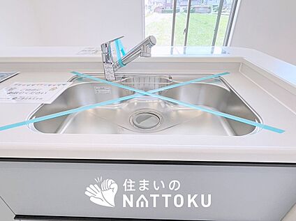 浄水器内臓型ハンドシャワー付シンク