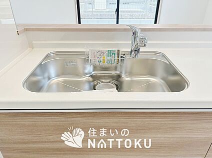 浄水器内臓ハンドシャワー付シンク