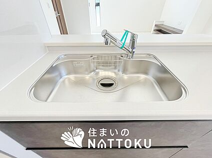 浄水器内臓型ハンドシャワー付シンク