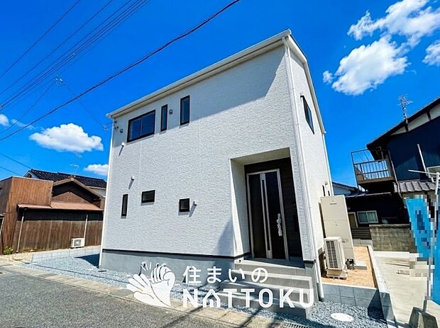 【現地写真(外観)】耐震等級最高「3」取得で基準の1.5倍の性能・耐震強度で安心できます。