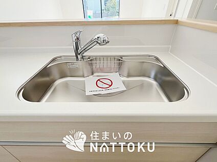 浄水器内臓ハンドシャワー付シンク