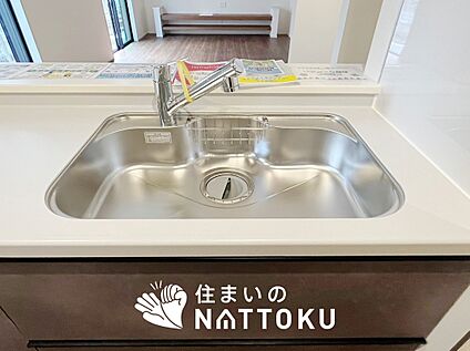 浄水器内臓型ハンドシャワー付シンク