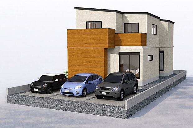 【完成イメージパース（Bプラン）】
■「こんな間取りにしたい」「壁紙を変えたらどうなる？」というご希望をもとにパースを作成。完成後の暮らしを分かりやすくイメージできます。お気軽にご相談ください♪