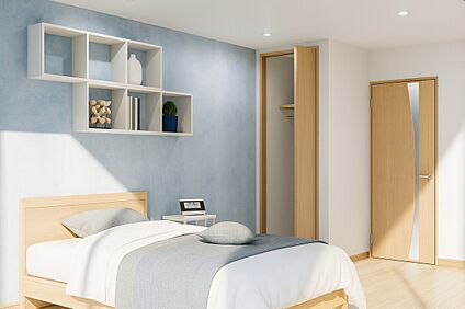 【完成イメージパース（洋室６.４帖）】