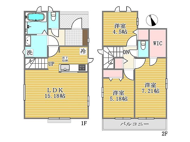 A号棟間取り図
