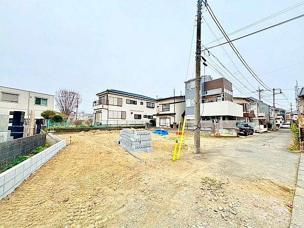 【現地写真】閑静な住宅街に全2棟の新築分譲住宅が誕生しました。