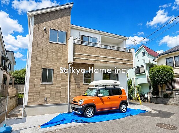 【現地外観写真】建物の基礎・構造といった目には見えにくい部分もしっかりこだわったお家です。安心して永くお住まいいただけます。