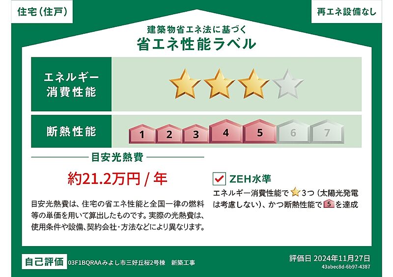 省エネ性能ラベル