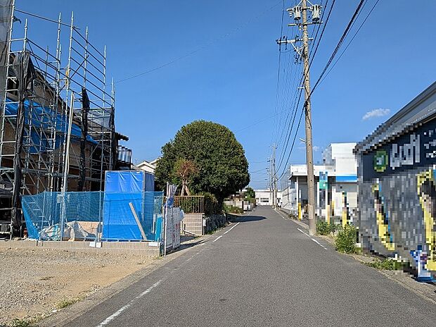 【前面道路（東行き）】2025年8月撮影