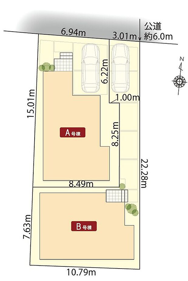 ■区画図