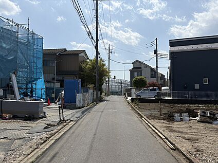 前面道路含む現地写真