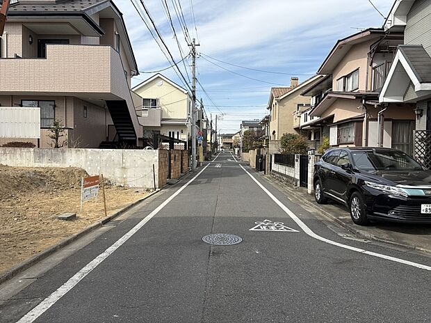 【前面道路含む現地写真】現地（2026年2月）撮影
