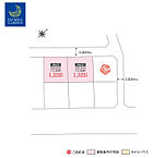 茨城県ひたちなか市水戸・勝田都市計画事業六ツ野土地区画整理事業 仮換地街区23符号3-1、3-2：物件画像