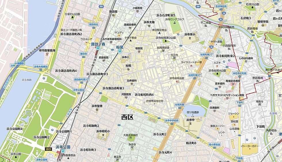 交通図