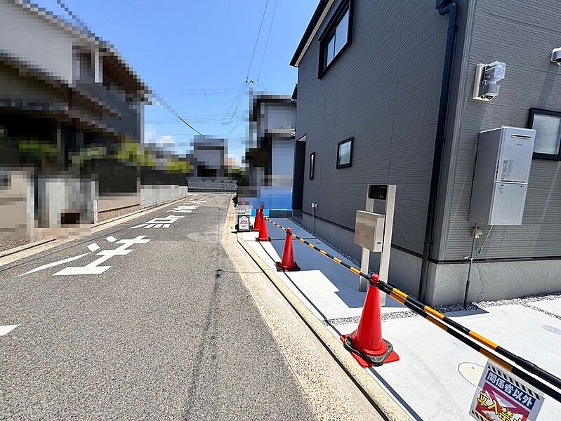 前面道路を含む現地写真