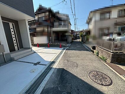 前面道路を含む現地写真