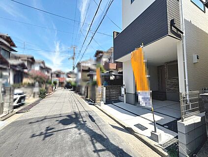前面道路を含む現地写真