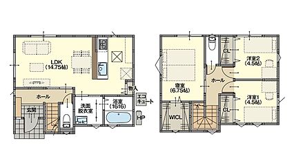 【福井市渡町A棟】ZEH仕様の高断熱・太陽光パネル4.92kw搭載の新築一戸建て その他