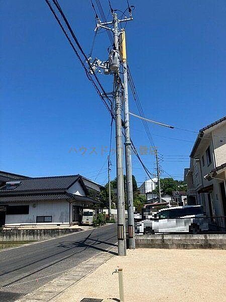 現地前面道路